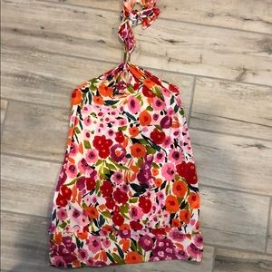 Express floral halter top